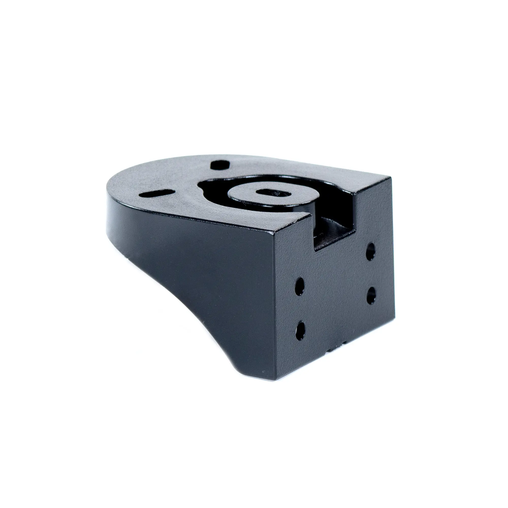 Maple Systems BR0418BP - Direct Mount Tower Light Black Plastic bracket - Side view