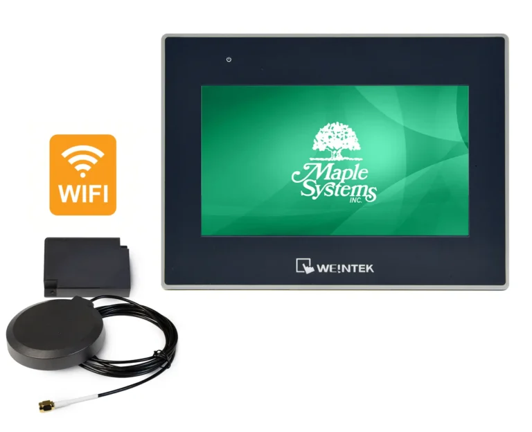 Maple Systems 7" Wi-Fi Bundle with High Performance HMI and M02 Wi-Fi Module