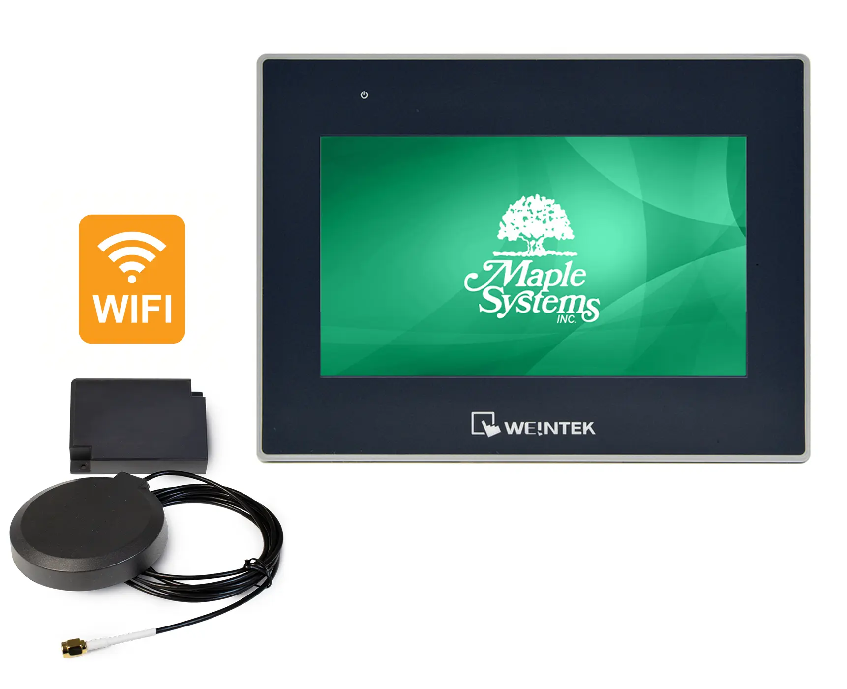 Maple Systems 7" Wi-Fi Bundle with High Performance HMI and M02 Wi-Fi Module