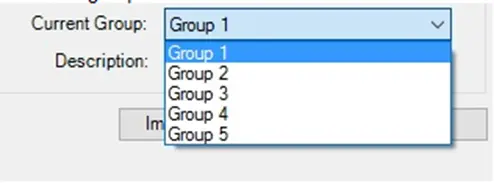 Creating email Groups in MAPware-7000 Clicking on the Add button of the recipient group section will allow for groups to be added and selected.