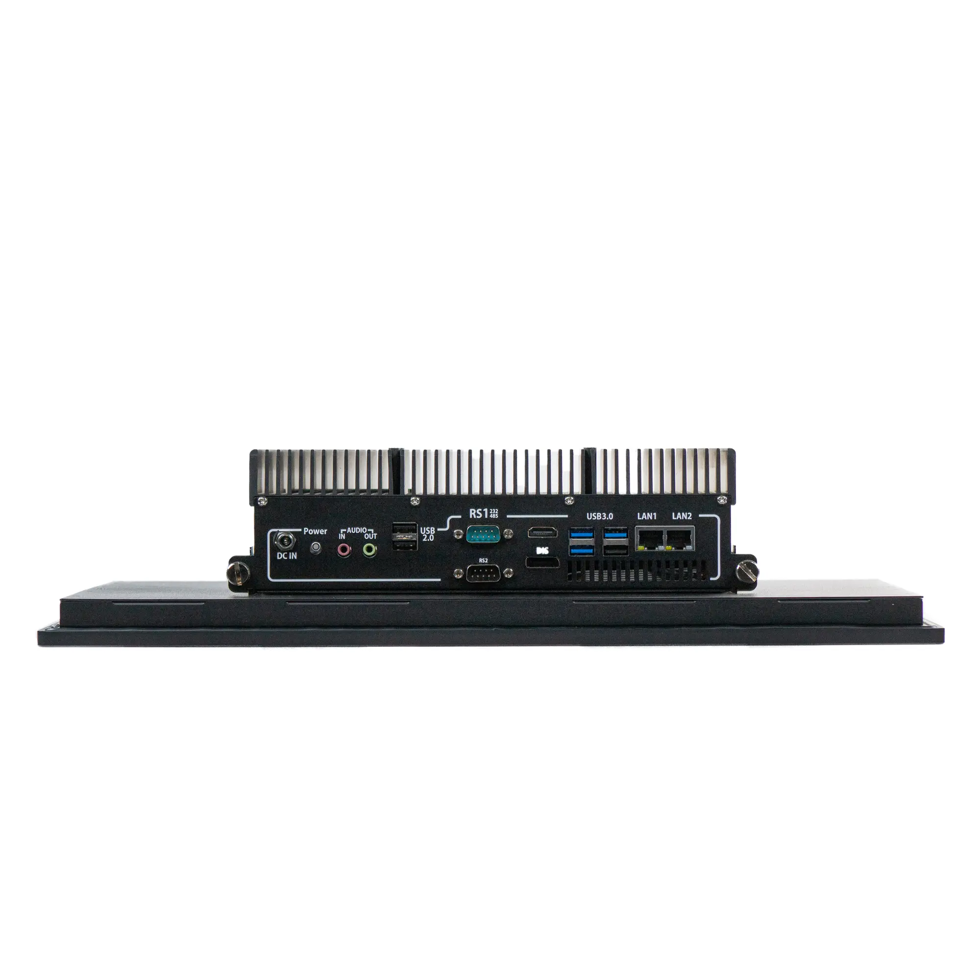 PC1519AP IO Ports Maple Systems PC1519AP 19" Fanless Panel PC with Intel® Core™ Ultra CPU and up to 64GB RAM - IO Ports