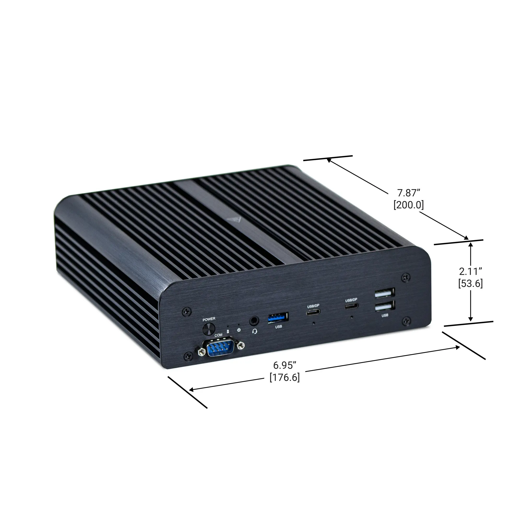 Maple Systems IPC2791A Industrial Box PC with Intel® Core™ Ultra processor (Arrow Lake-H) (Ultra 5 225H, 4P+8E) Dimensional View