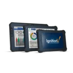 A group of Maple System Rugged Tablets, all running Ignition projects.