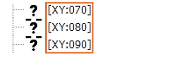 Empty slots highlighted in the module memory allocation in MapleLogic