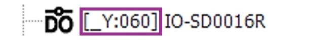 Module memory allocation highlighting IO-SD0016R in MapleLogic
