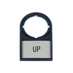 PB04001 – Legend Plate Frame – up Maple Systems pre labeled legend plate frames - PB04001L