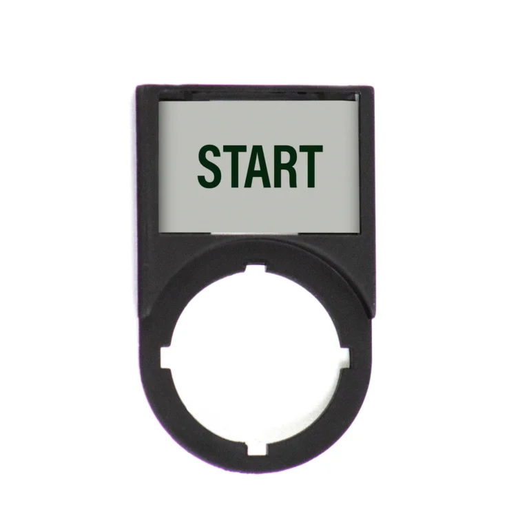 Maple Systems pre labeled legend plate frames - PB04002L
