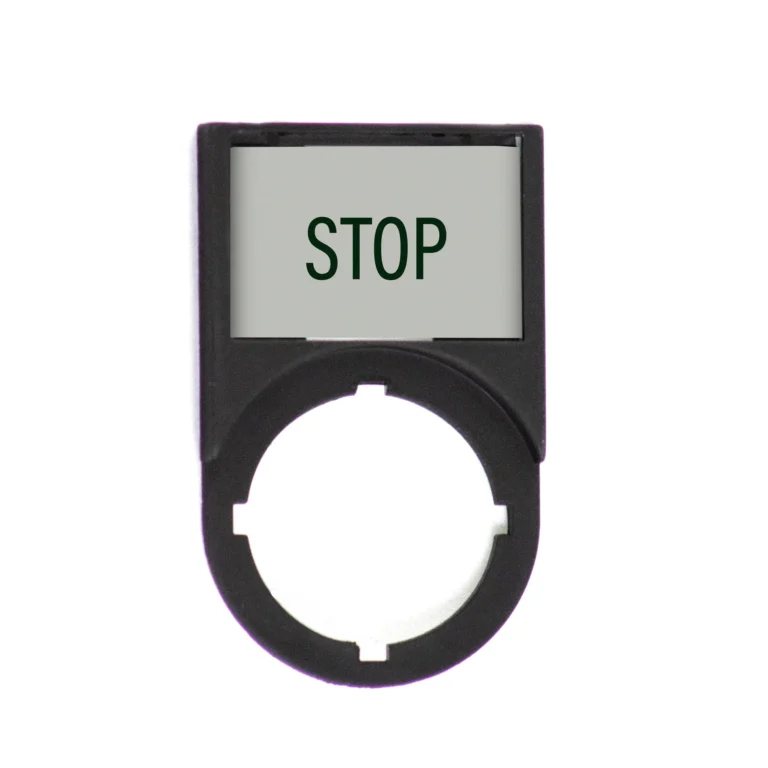 Maple Systems pre labeled legend plate frames - PB04003L