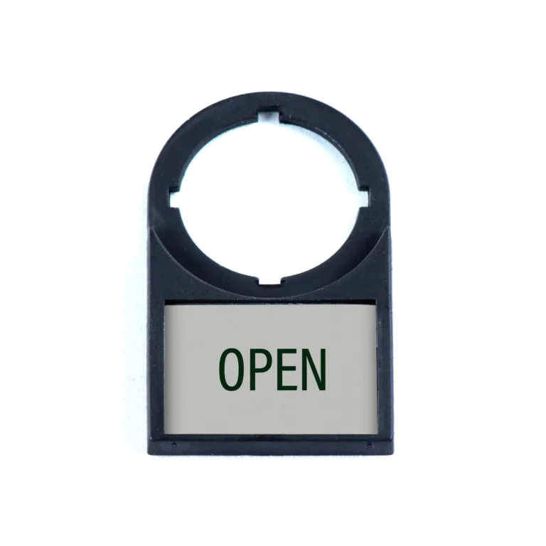 Maple Systems pre labeled legend plate frames - PB04004L