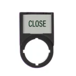 Maple Systems pre labeled legend plate frames - PB04005L