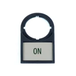 Maple Systems pre labeled legend plate frames - PB04006L