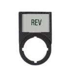 Maple Systems pre labeled legend plate frames - PB04009L
