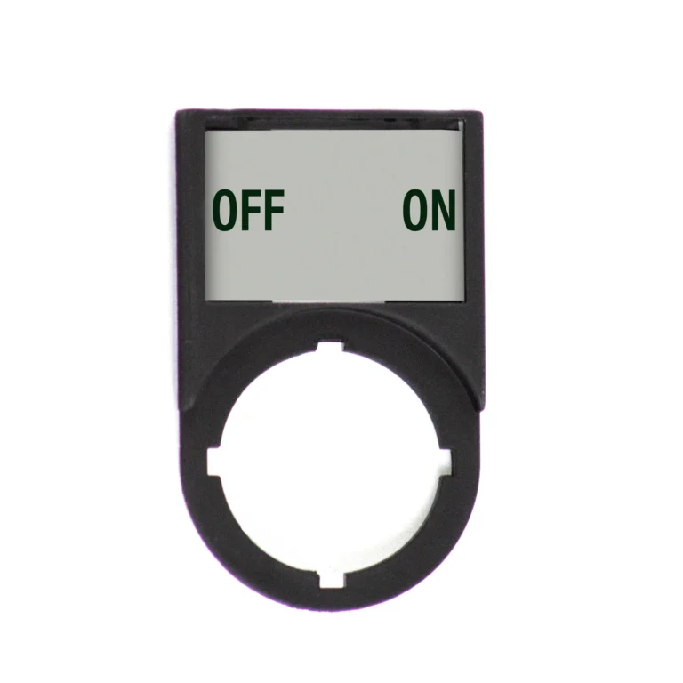 Maple Systems pre labeled legend plate frames - PB04012L
