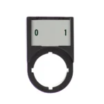 Maple Systems pre labeled legend plate frames - PB04013L