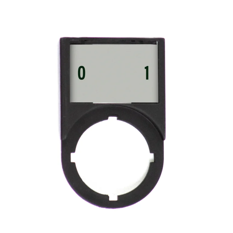 Maple Systems pre labeled legend plate frames - PB04013L