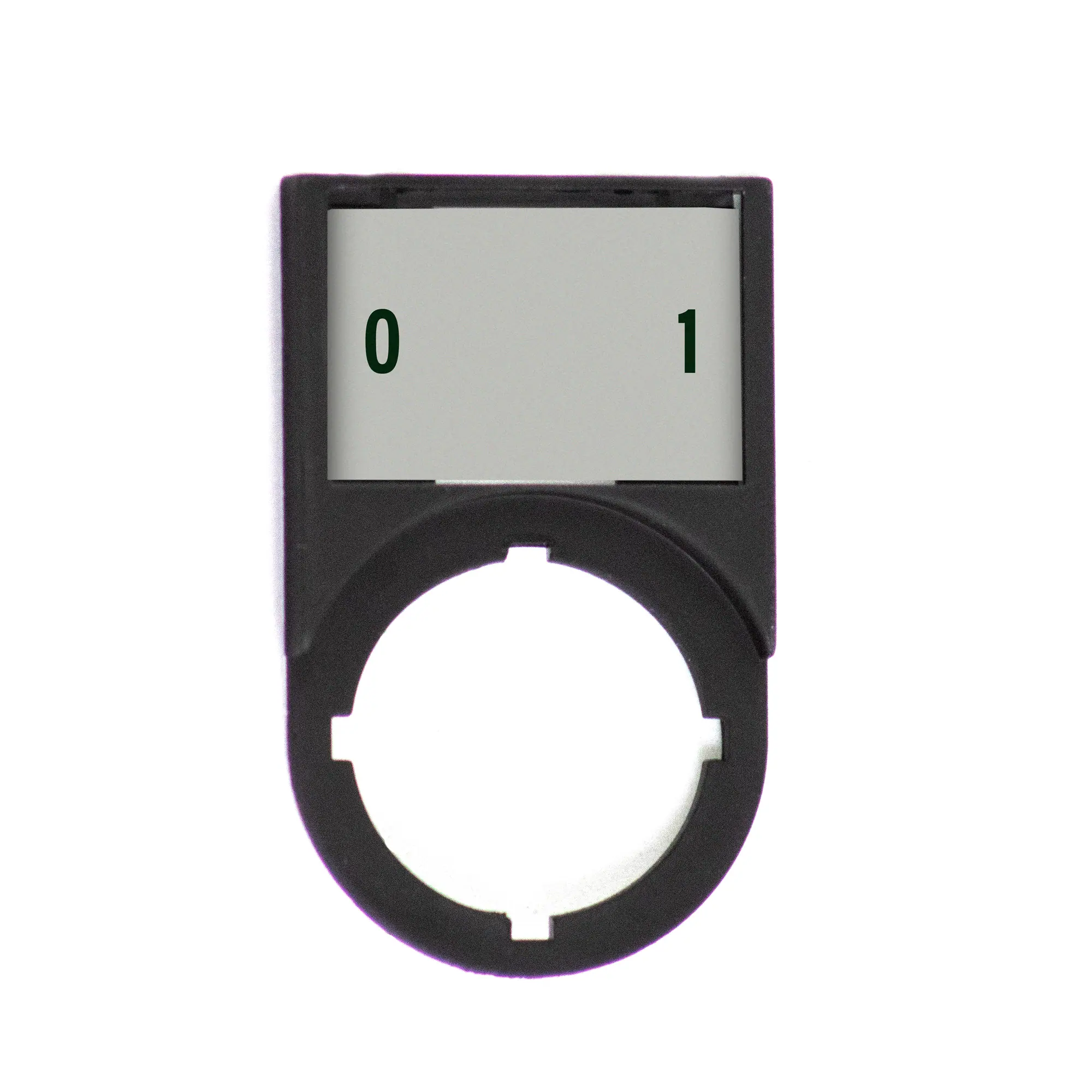 Maple Systems pre labeled legend plate frames - PB04013L