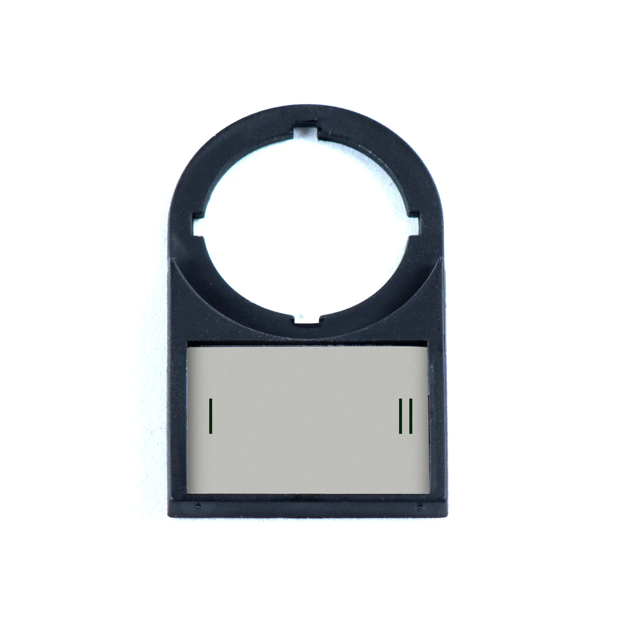 PB04014L – Legend Plate Frame – I-II Maple Systems pre labeled legend plate frames - PB04014L