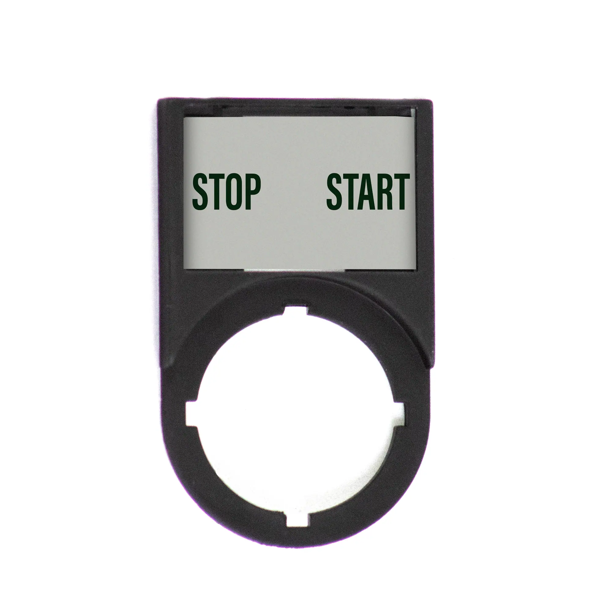 Maple Systems pre labeled legend plate frames - PB04015L