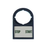 Maple Systems pre labeled legend plate frames - PB04015L