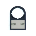 Maple Systems pre labeled legend plate frames - PB04016L