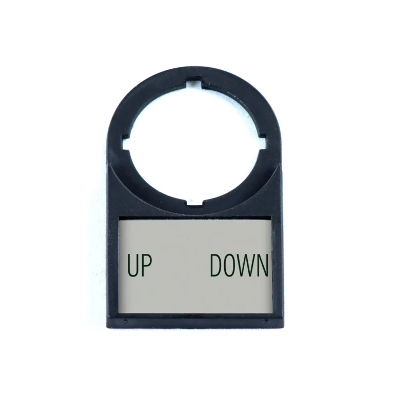 Maple Systems pre labeled legend plate frames - PB04018L