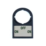 Maple Systems pre labeled legend plate frames - PB04019L