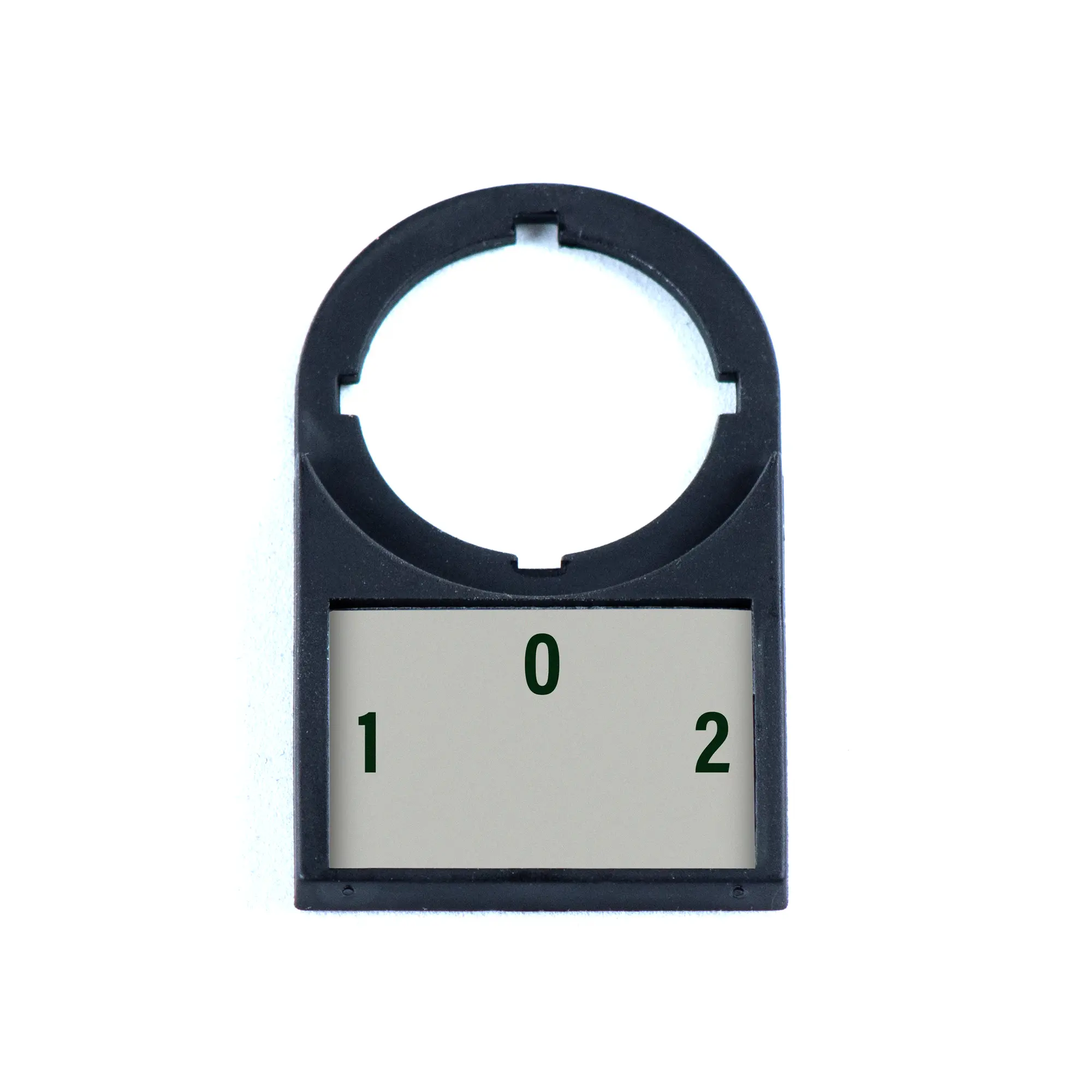 PB04023L – Legend Plate Frame – 1-0-2 Maple Systems pre labeled legend plate frames - PB04023L