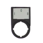 Maple Systems pre labeled legend plate frames - PB04025L