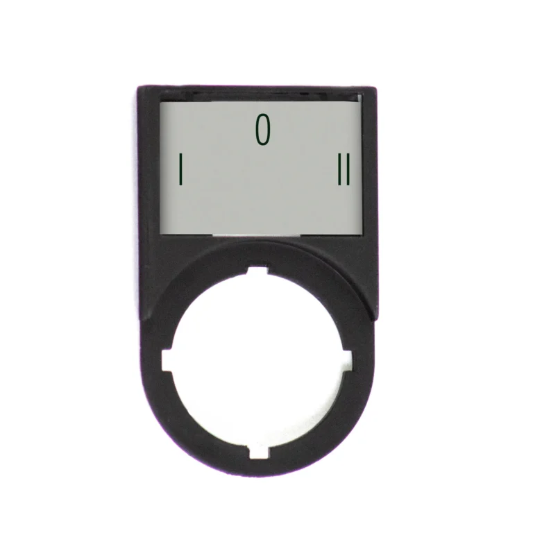 Maple Systems pre labeled legend plate frames - PB04025L
