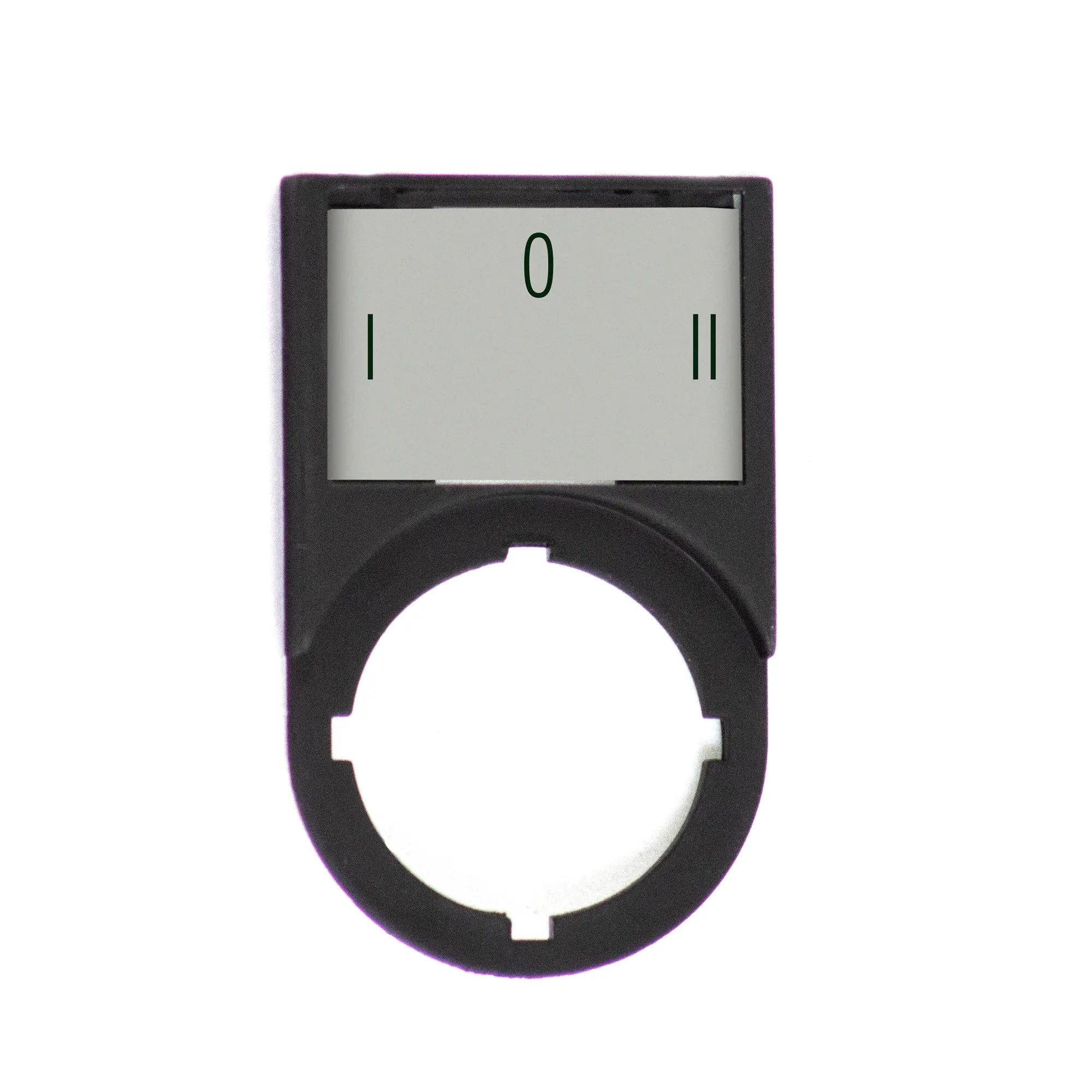 Maple Systems pre labeled legend plate frames - PB04025L