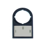 PB04025L – Legend Plate Frame – I-0-II Maple Systems pre labeled legend plate frames - PB04025L