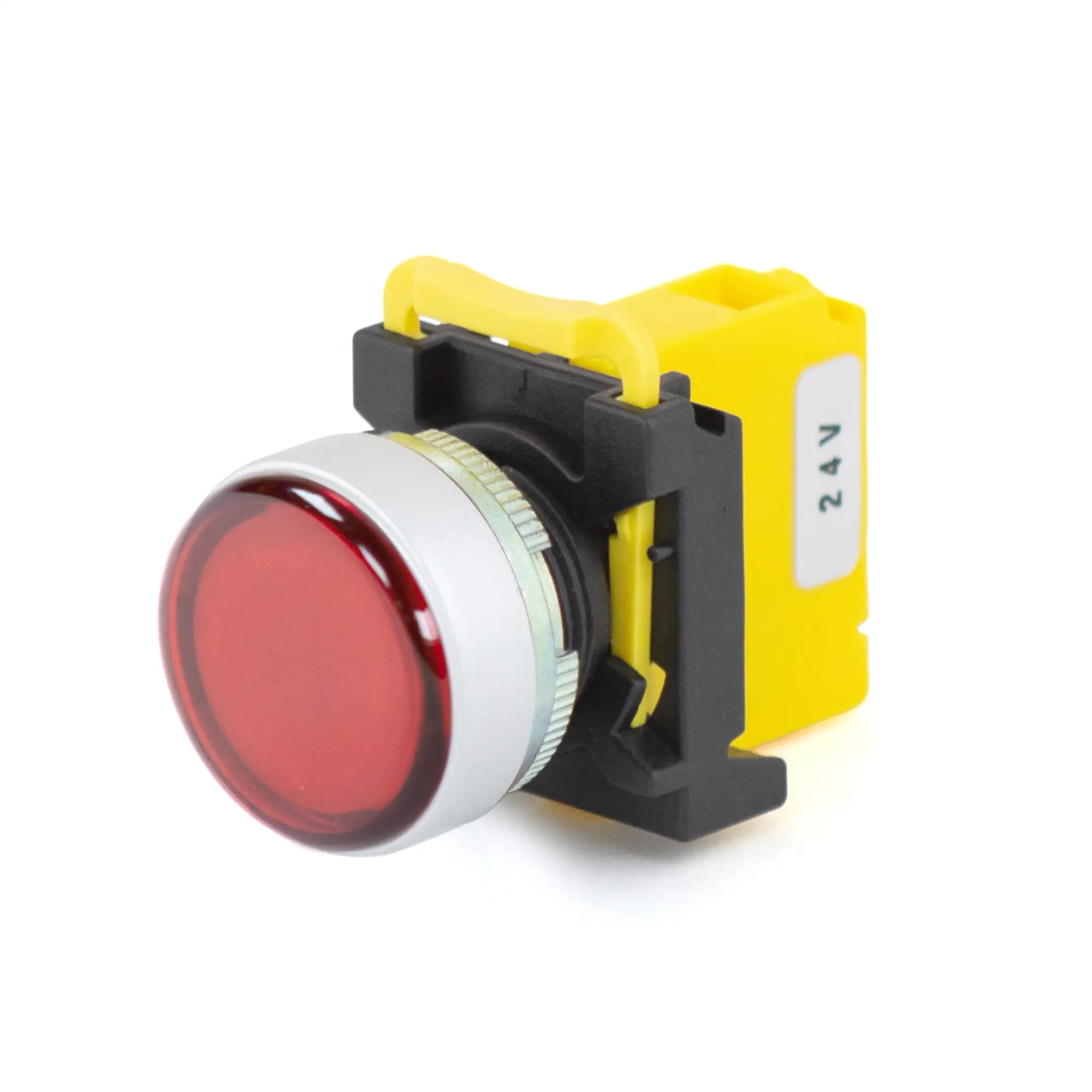 PBS110AM22R-00L2 Maple Systems Pushbutton - Flat Bordered Red Metal Indicator Light- PBS110AM22R-00L2