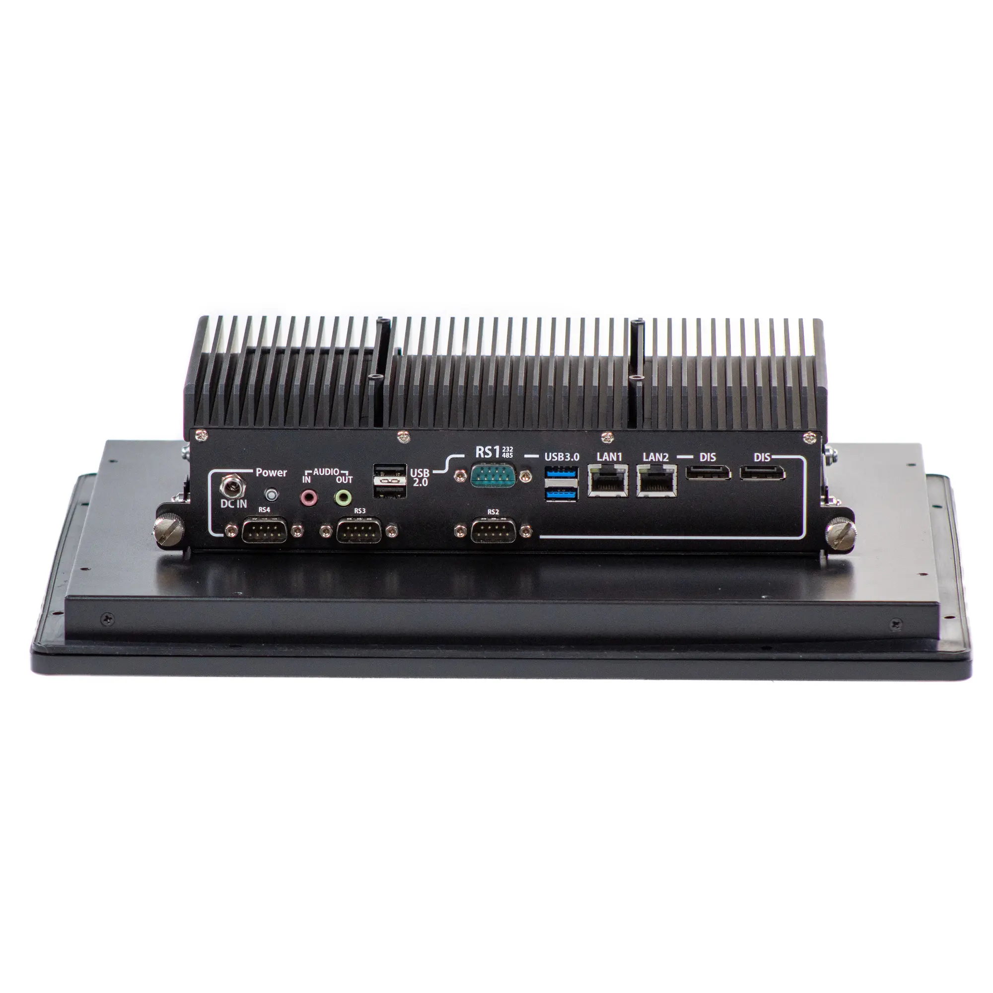 PC1415AP I/O Ports Maple Systems PC1415AP 15" Industrial Panel PC with Intel Alder Lake-N N97 Processor - I/O Ports View