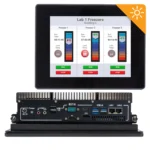 PC1510APH-Combo-1 Maple Systems PC1510APH 10.4" High Brightness Fanless Panel PC with Intel® Core™ Ultra CPU and up to 64GB RAM - Combo View