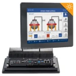 PC1512APH-Combo-1 Maple Systems PC1512APH High Brightness 12.1" Fanless Panel PC with Intel® Core™ Ultra CPU and up to 64GB RAM - Combo View