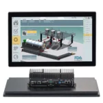 Maple Systems PC1521AP 21.5" Fanless Panel PC with Intel® Core™ Ultra CPU and up to 64GB RAM - Combo View