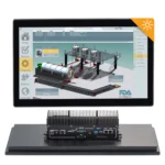 Maple Systems PC1521APH High Brightness 21.5" Fanless Panel PC with Intel® Core™ Ultra CPU and up to 64GB RAM - Combo View
