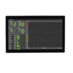 Maple Systems PC1521APH High Brightness 21.5" Fanless Panel PC with Intel® Core™ Ultra CPU and up to 64GB RAM - Front View