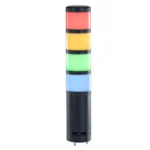 Maple Systems TL160D2BF-4 is our 4 Tier Direct Mount Stack Light/Tower Light with built in Alarm. - Illuminated