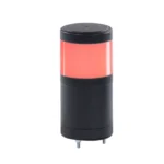 Maple Systems TL160D2F-1 Illuminated Red Single Tier Tower Light