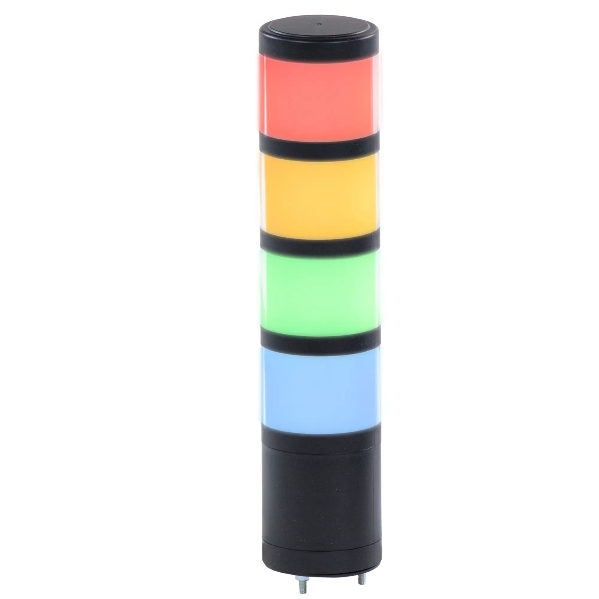 Maple Systems TL160D2F-4 Direct Mount, 4-Tier, illuminated Stack light.