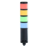 Maple Systems TL160P2BF-4 is our 4 Tier Pole Mount Tower/Stack Light with built-in Alarm - Illuminated