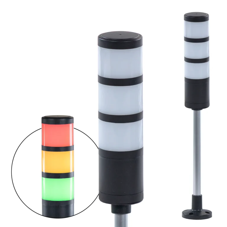 Maple Systems TL160P2F-3 is our 3 Tier, Pole Mounted Signal Tower Light.