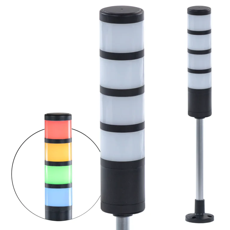 Maple Systems TL160P2F-4 is our 4 Tier, Pole Mounted Signal Tower Light.