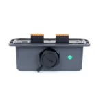Maple Systems cMT-XMBC Compact Base for use with cMT3106XM Hand Held HMI, bottom view.