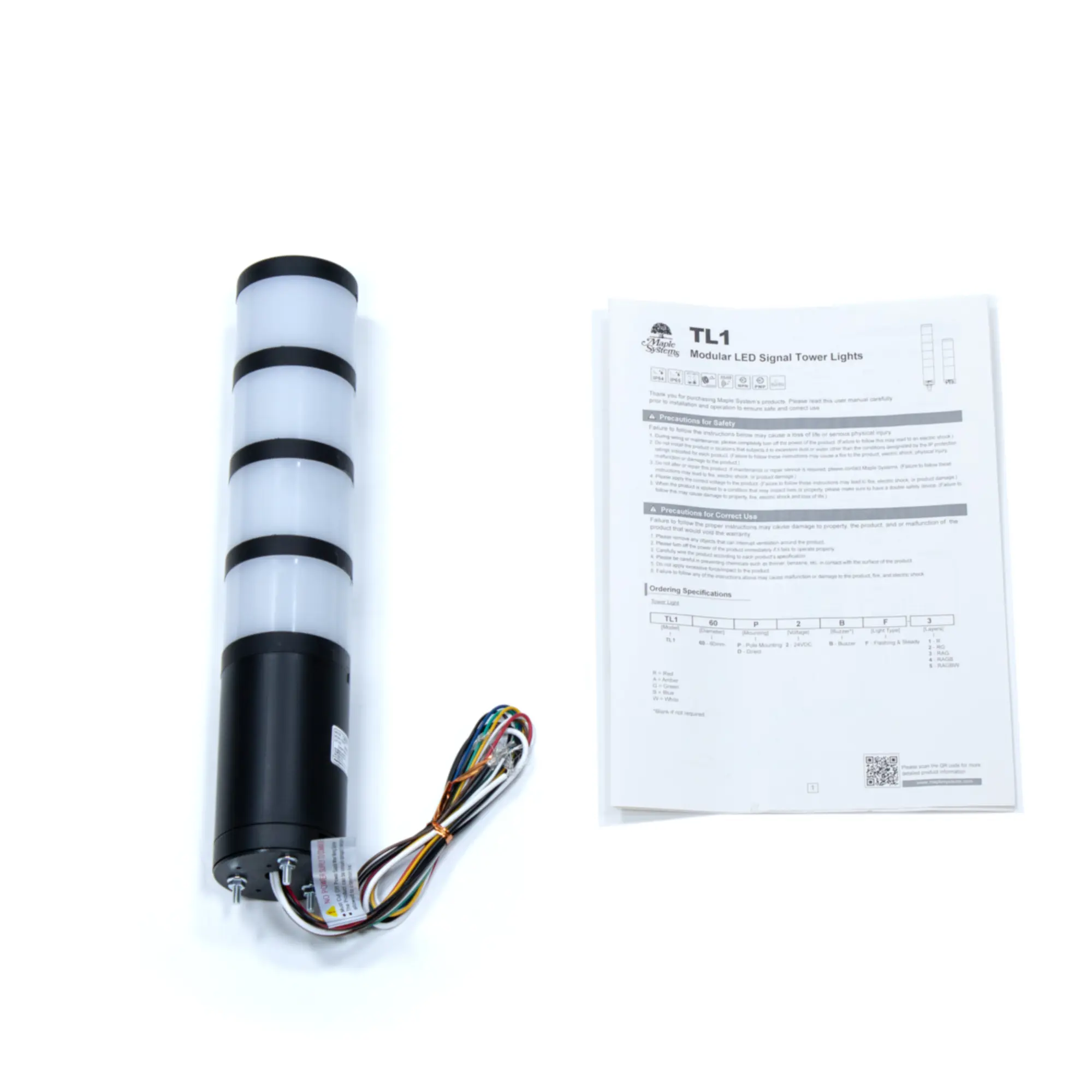 Tower Lights - what comes in the box http://What%20comes%20in%20the%20box%20when%20you%20purchase%204%20tier%20Tower%20Stack%20Lights.