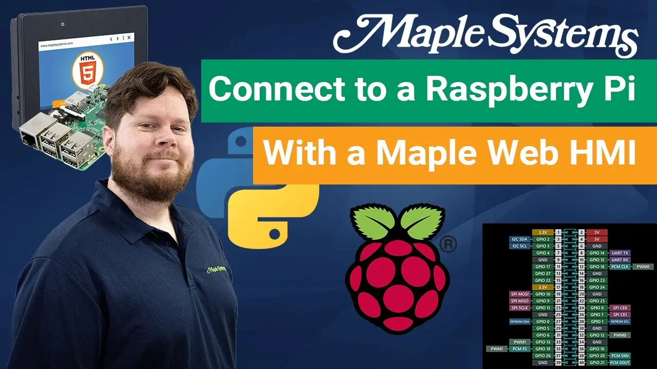 How to Connect to a Raspberry Pi with a Maple Systems Web HMI