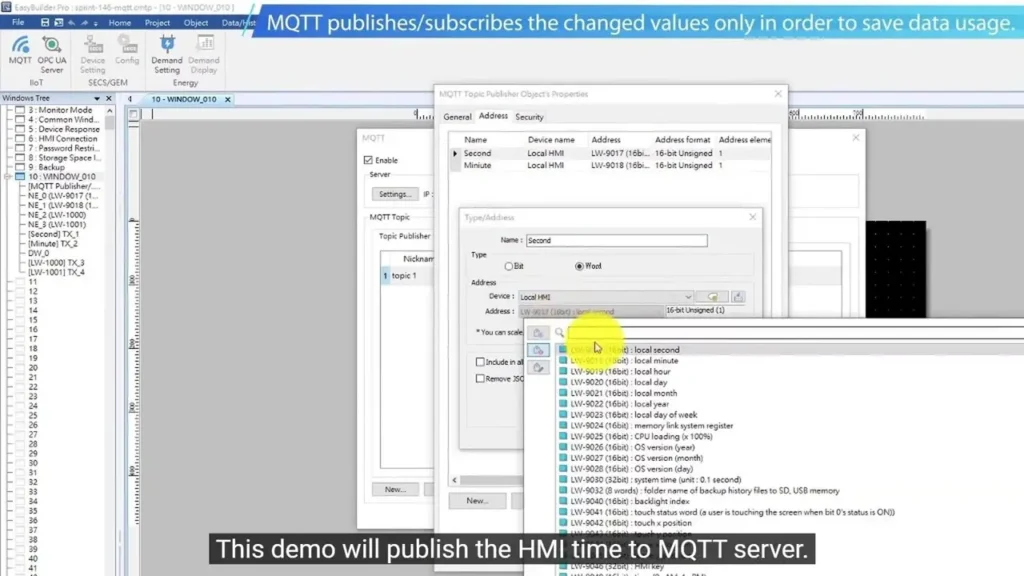 Watch as we give you step-by-step instructions for setting up MQTT in your HMI Project.