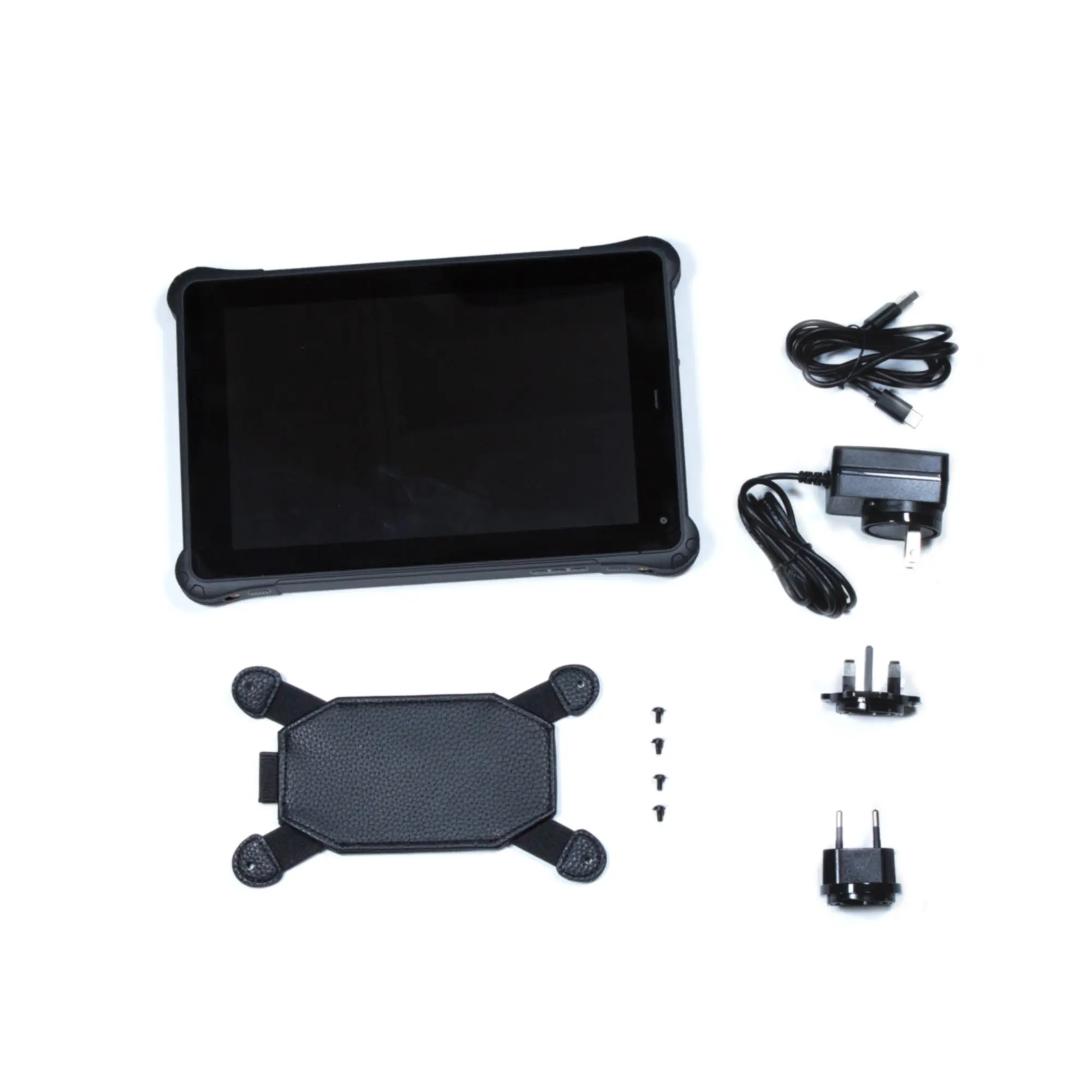 What you get in the box with each purchase of the Maple Systems 8" Rugged Tablet - RT1308B