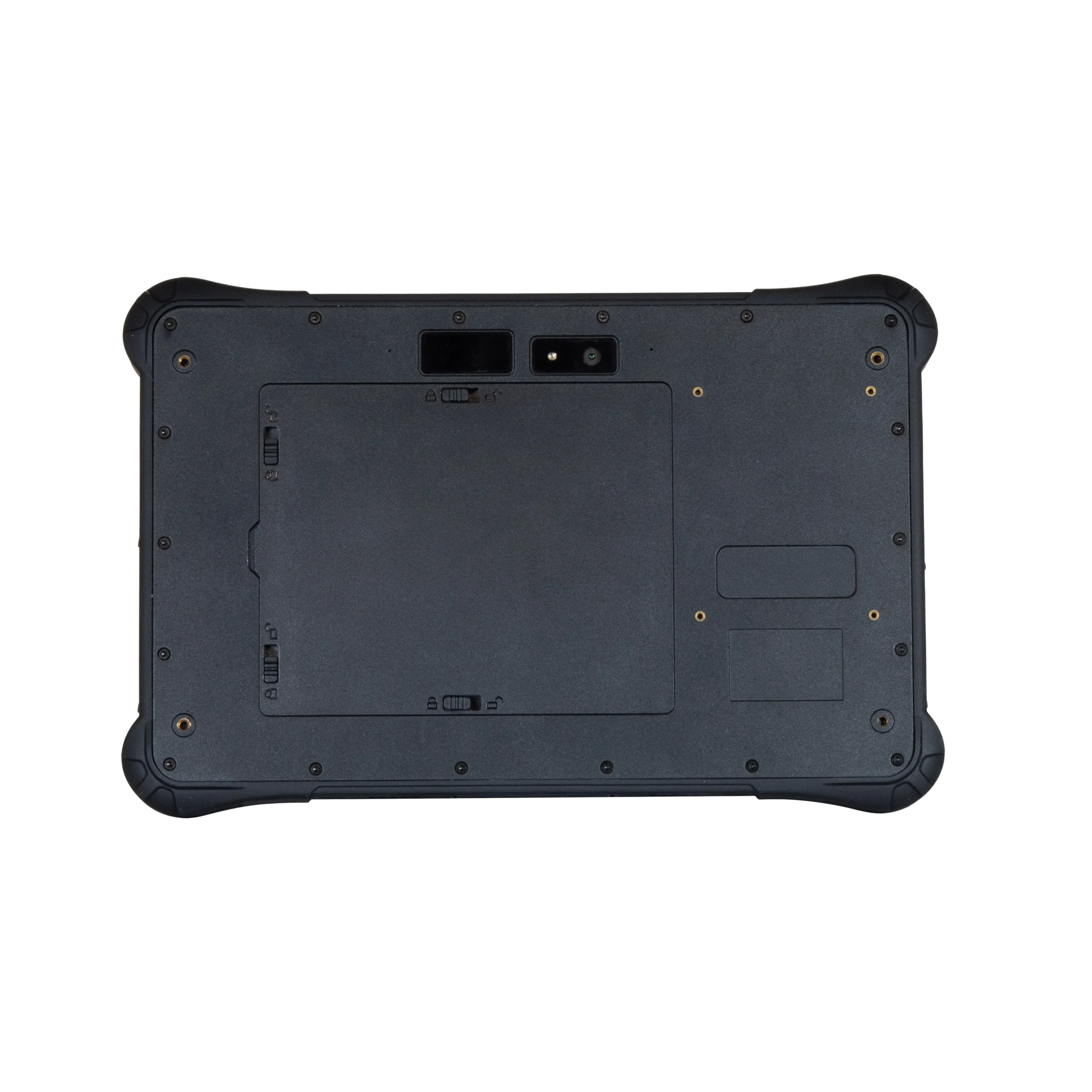 Maple Systems RT1308B, 8.0" Rugged Tablet with Android 16 OS Back View with battery cover